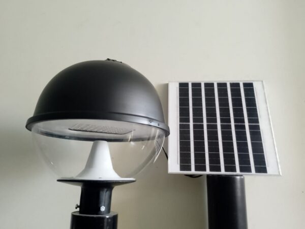 Luminaria LED Solar Tipo Hongo para Poste – Iluminación Ecológica de Alta Gama